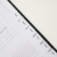 Carnet de notes en cuir PU imprimé avec reliure spirale, design personnalisé, agenda de bureau minimaliste, cadeau personnalisé en gros