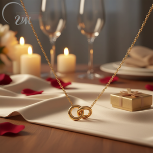 Collier pendentif nœud papillon en argent sterling 925 plaqué or classique avec zircon, style bohème, pour mariage, par UM JEWELRY - Product Image 4