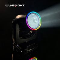 Lampu Panggung Moving Head High Value 295W Star Ring Dual Prism Pattern Beam Putih + 13 Warna untuk Pernikahan, Klub, DJ, Disko, Acara