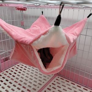 Vente en gros - Hamac pour petits animaux, lit chaud, nid de cage, pour <span class=keywords><strong>hamster</strong></span>, pour sugar glider, écologique - Product Image 6