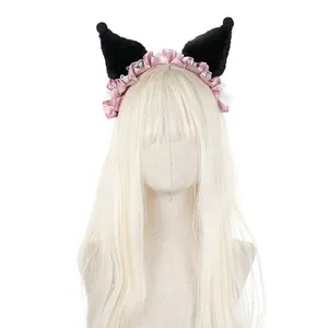 Diadema con Orejas de Gato, Diadema de Felpa para Fiesta de Cosplay, Accesorios Populares PARA EL Cabello