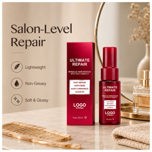 Trattamento Riparatore per <span class=keywords><strong>Capelli</strong></span> OEM Ultimate 30ml, Siero Non Untuoso Senza Risciacquo per Riparazione Rapida dei Danni su <span class=keywords><strong>Capelli</strong></span> Colorati - Product Image 2