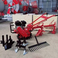 Offre Spéciale Motoculteur Rotatif à Essence, Mini Motoculteur Diesel à Prix Abordable, Machine à Labourer, Microcultivateur Rotatif Orugas