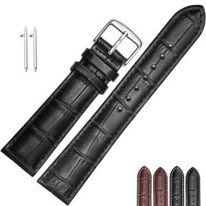 Correas de cuero genuino <span class=keywords><strong>para</strong></span> <span class=keywords><strong>reloj</strong></span> de vaca <span class=keywords><strong>para</strong></span> hombre y mujer, correa <span class=keywords><strong>para</strong></span> Samsung Galaxy Watch 42mm 46 Gear S3 22mm 20mm <span class=keywords><strong>para</strong></span> <span class=keywords><strong>Huawei</strong></span> Watch 2 - Product Image 1