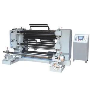 WFQ Plastic Film BOPP PVC PET Paper Slitting And Rewinding Machine ForAaluminum Foil