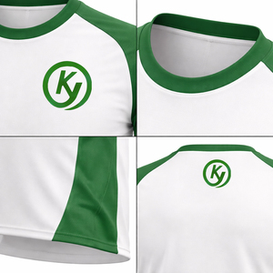 Toplu Siparişler İçin Özelleştirilebilir Yazlık Kısa Futbol Formaları Antibakteriyel Kumaş DIY Renkli Logo Numaralı Üniformalar - Product Image 4