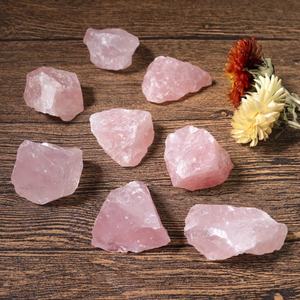 Vente en gros de pierres naturelles en vrac, cristaux de pierres précieuses irrégulières Feng Shui, quartz rose, améthyste, Reiki, chakra, cristaux bruts mélangés - Product Image 6