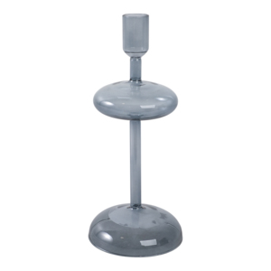 Portacandele Moderno in Vetro, Design a Disco Sferico, Candelabro per Candele Affusolate, Decorazione da Tavolo - Product Image 2