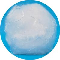 Fibre de PLA biodégradable 5D 51 mm pour le filage
