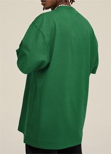 Camisetas de Algodón 100% para Hombre, Diseño Personalizado con Logotipo, Camisetas Blancas Lavadas de Alta Calidad, Camiseta Oversize con Hombros Caídos para Hombre - Product Image 4