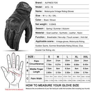 <span class=keywords><strong>Gants</strong></span> de course de <span class=keywords><strong>moto</strong></span> en <span class=keywords><strong>cuir</strong></span> <span class=keywords><strong>marron</strong></span> vintage certifiés CE <span class=keywords><strong>Gants</strong></span> d'équitation de <span class=keywords><strong>moto</strong></span> d'hiver XXL pour hommes Écran tactile Extérieur - Product Image 6
