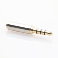 Adaptateur de connecteur Audio Jack 3.5mm à 2.5mm pour câble de haut-parleur Aux casque stéréo micro 2.5mm mâle à 3.5mm prise femelle