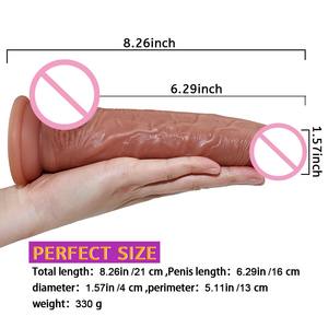 Silikon Strap-on Dildo Harness Höschen für Frauen Lesben, tragbare realistische gefälschte <span class=keywords><strong>Penis</strong></span> mit Unterwäsche, Sexspielzeug für Erwachsene für Paare - Product Image 5