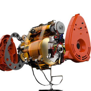 1500w חוט מיני חשמלי חבל להניף מנוע <span class=keywords><strong>winch</strong></span> 30m 230 ק "ג כלי הרמה לבניית מסעדות מלונות רשת 220v - Product Image 3