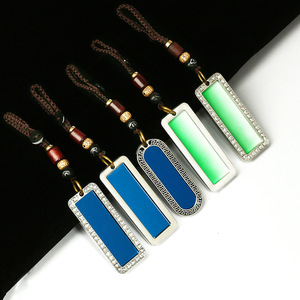 พวงกุญแจสังกะสีอัลลอยรูปสี่เหลี่ยมจัตุรัสหมายเลขรถยนต์ทำจากโลหะเปล่าออกแบบได้ตามต้องการ - Product Image 4