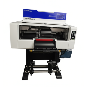 Imprimante jet d'encre UV DTF avec impression rouleau à rouleau, encre UV multicolore, écran d'affichage numérique, prise en charge des supports textiles, USB C - Product Image 1
