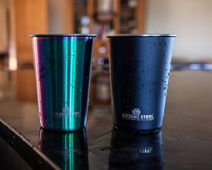 16オンスPint Tumblerプレミアムメタルドリンク積み重ね可能耐久性ステンレススチールカップ - Product Image 5