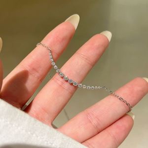 Collar Dylam con Colgante de Moissanita D VVS1 y Cadena de Plata de Ley 925, Diseño Exquisito, para Mujer, Uso Diario - Product Image 2