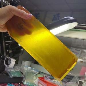 Matériel jaune non coupé rugueux de cristal de quartz de Hydrotermal de pierre gemme synthétique Offre Spéciale - Product Image 3