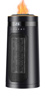 New xách tay hộ gia đình PTC nóng với ngọn lửa hiệu ứng tiết kiệm năng lượng fan hâm mộ phòng ngủ văn phòng nhà FCC cho ETL/CE - Product Image 1