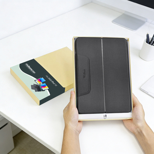 Logolu Özel Kurumsal Hediyeler Lüks İş Tablet Kılıfı iPad Samsung Galaxy Tab Kılıfı Hediye Seti Premium Hediye Kutusu ile - Product Image 2