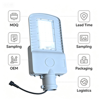 Lampadaires solaires LED IP66 de haute qualité avec garantie de 3 ans, vente directe d'usine à bon prix pour une utilisation en extérieur sur routes et autoroutes