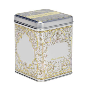 Custom shape design luxury tin food jar china green tea tin box coffee tin box