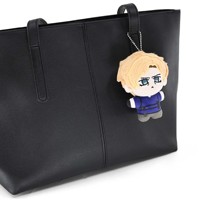 Poupée en peluche en coton personnalisée, figurine d'anime, jouets de 10 cm, design de personnage de dessin animé, logo personnalisé, cadeau mignon pour un anniversaire
