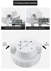 Boîtier de filtre à eau en plastique Transparent de 10 pouces pour purificateur électrique pré-RO pour usage domestique et hôtelier - Product Image 6