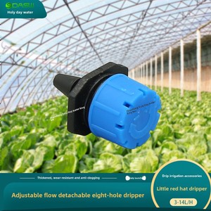 Gotero <span class=keywords><strong>de</strong></span> flujo ajustable <span class=keywords><strong>Caperucita</strong></span> <span class=keywords><strong>Roja</strong></span> <span class=keywords><strong>de</strong></span> ocho agujeros antiobstrucción - Product Image 4