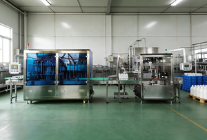 Máquina Automática de Alta Velocidad para Llenado, Tapado <span class=keywords><strong>y</strong></span> Embotellado con Seguimiento Automático por Servocontrol para las Industrias de Cosméticos, Aceites, Mermeladas, Ketchup <span class=keywords><strong>y</strong></span> Detergentes - Product Image 2