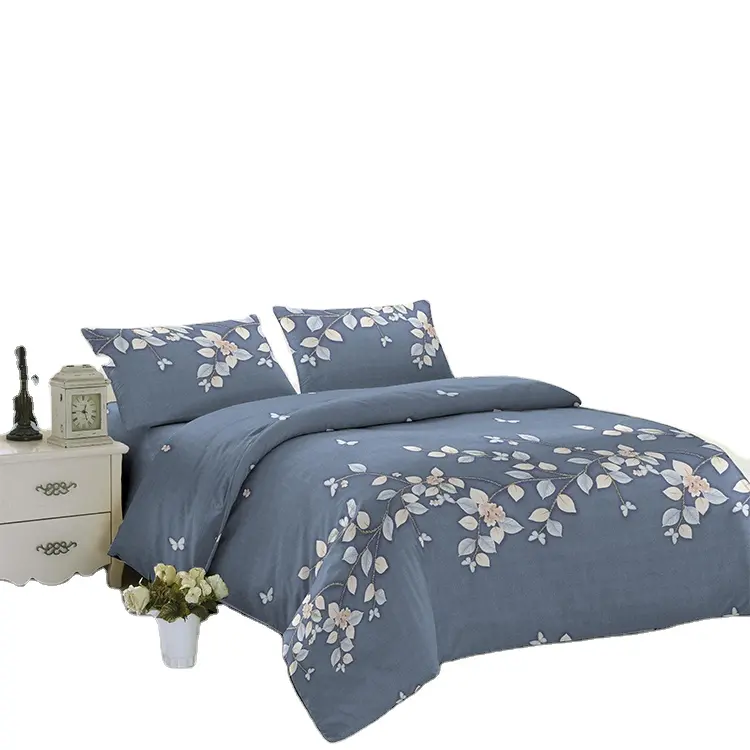 new flower designs disperse comfortable home bedding set