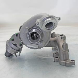 Turbo per <span class=keywords><strong>Volkswagen</strong></span> <span class=keywords><strong>Polo</strong></span> <span class=keywords><strong>1.6</strong></span> TDI CAYC GTC1244VZ 775517-0001 03 l253016t con sensore attuatore elettrico - Product Image 5