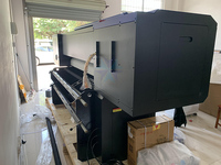 3,2 m 6pcs cabezal de impresión de inyección de tinta de gran formato de sublimación de transferencia de máquina de impresión Digital impresoras de papel de sublimación