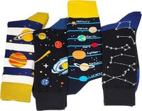 Chaussettes habillées pour hommes, taille standard, design original, avec logo sur le revers, motif amusant, en coton peigné, pour le sport, cadeaux fantaisie pour hommes