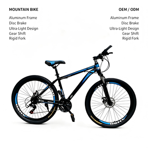 Bicicleta de Montaña Económica de 21 Velocidades para Adultos, Bicicleta Deportiva MTB con Llantas Gruesas y Frenos de Disco de 26 Pulgadas <span class=keywords><strong>en</strong></span> <span class=keywords><strong>Oferta</strong></span> - Product Image 2