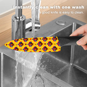 Nouvelle tendance 2 ensembles de couteaux de chef en céramique Couteau de chef professionnel Manche en plastique En stock Livraison gratuite Haute qualité Ebay Dropshipping - Product Image 2