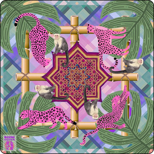 Tapis <span class=keywords><strong>de</strong></span> Mahjong Personnalisé Anti-Bruit - Tapis <span class=keywords><strong>de</strong></span> Jeu Antidérapant et Imperméable - Housse <span class=keywords><strong>de</strong></span> Table Esthétique pour Soirée Mahjong Américain - Product Image 5