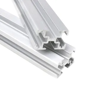 Extrusión de perfiles de aluminio 4040, pista en T con ranura en V industrial, la mejor calidad, proveedor de China
