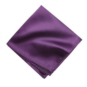 Bộ cà vạt chất liệu satin mềm mại 100% màu tím bụi, gồm cà vạt, khăn tay và nơ, thích hợp cho công việc và đám cưới - Product Image 6