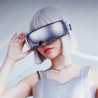 Meilleur masseur oculaire intelligent 3D vibrant avec massage des points d'acupuncture, fonction chauffante et musicale, Repor RP-I50, USB Type-C, batterie 500 mAh