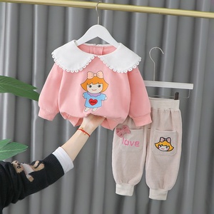 Ensemble de vêtements en coton pour petite fille, vêtements à la mode, pour enfant de 1 à 4 ans, Style de printemps, 2022 - Product Image 1