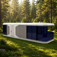 Capsule spatiale multifonctionnelle, modèle utilisable comme maison, bureau ou magasin. Expérience professionnelle idéale. Personnalisable.