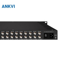 Passerelle IP 24 Tuners DVB-S2 S2X avec Décrypteur BISS 1024 SPTS Headend 1U