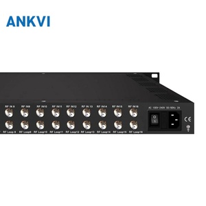 เกตเวย์แปลงสัญญาณ 24 ช่องสัญญาณเป็น IP รองรับ DVB-S2 S2X BISS Descrambler 1024 SPTS Headend 1U - Product Image 2