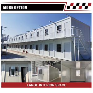 Cammi House Bâtiment à structure en acier, conteneur pliable détachable, bureau portable, maison <span class=keywords><strong>mobile</strong></span>, dortoir pour appartement, cuisine, centre commercial - Product Image 3