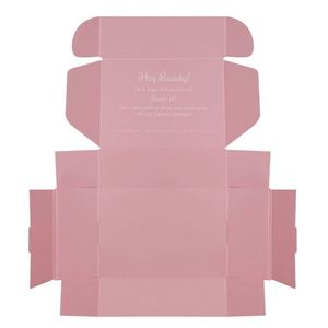 Boîte d'expédition pliable en carton ondulé avec logo personnalisé pour emballage de marque et cadeaux promotionnels d'entreprise - Product Image 4