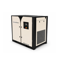 Kompresor Udara Sekrup 55kW 75HP 8 Bar Kompresor Sekrup Industri Hemat Energi Rendah Kebisingan untuk Manufaktur 3 Fasa 380V