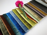 Velours 100% polyester à poils coupés brossés, prêt à l'emploi, pour housses de canapé, coussins de chaise, textiles de maison ou tissus d'ameublement