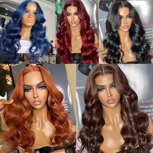Parrucche Frontali in Pizzo 13*4 all'Ingrosso, Capelli Vergini Brasiliani Ricci e Voluminosi, Parrucca Frontale HD 4*4 per Donne di Colore - Product Image 6